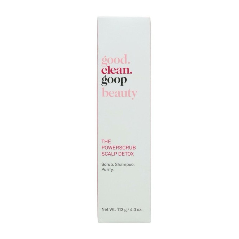 NIB Goop Beauty good.clean.goop The Powerscrub Scalp Detox - 4oz